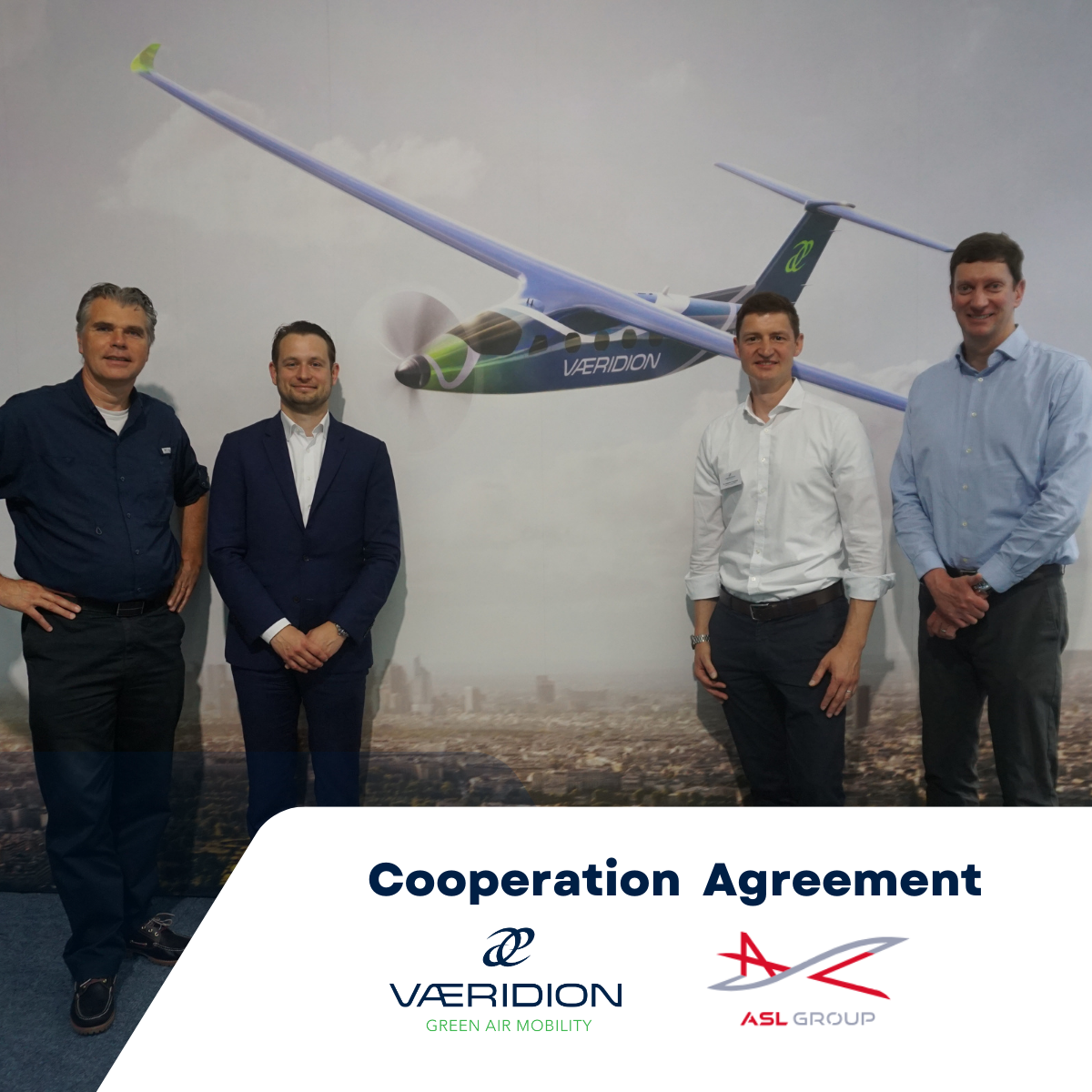 Cooperation Agreement with ASL Group to provide sustainable air mobility for the business aviation sector