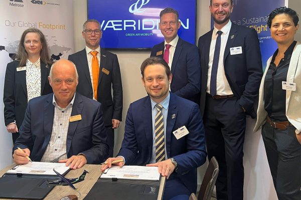 GKN Aerospace and VÆRIDION sign Technology Collaboration on All-Electric Microliner Aircraft